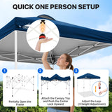 6.6x6.6 Pop Up Canopy Tent - Eagle Peak®