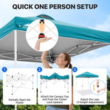 6.6x6.6 Pop Up Canopy Tent - Eagle Peak®