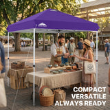 6.6x6.6 Pop Up Canopy Tent - Eagle Peak®