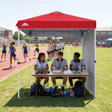 6.6x6.6 Pop Up Canopy Tent with 1 Sidewall - Eagle Peak®