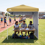 6.6x6.6 Pop Up Canopy Tent with 1 Sidewall - Eagle Peak®