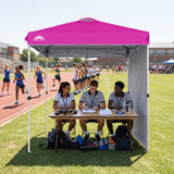 6.6x6.6 Pop Up Canopy Tent with 1 Sidewall - Eagle Peak®