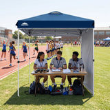 6.6x6.6 Pop Up Canopy Tent with 1 Sidewall - Eagle Peak®