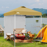 6.6x6.6 Pop Up Canopy Tent with Sidewall - Eagle Peak Custom Canopy Tent