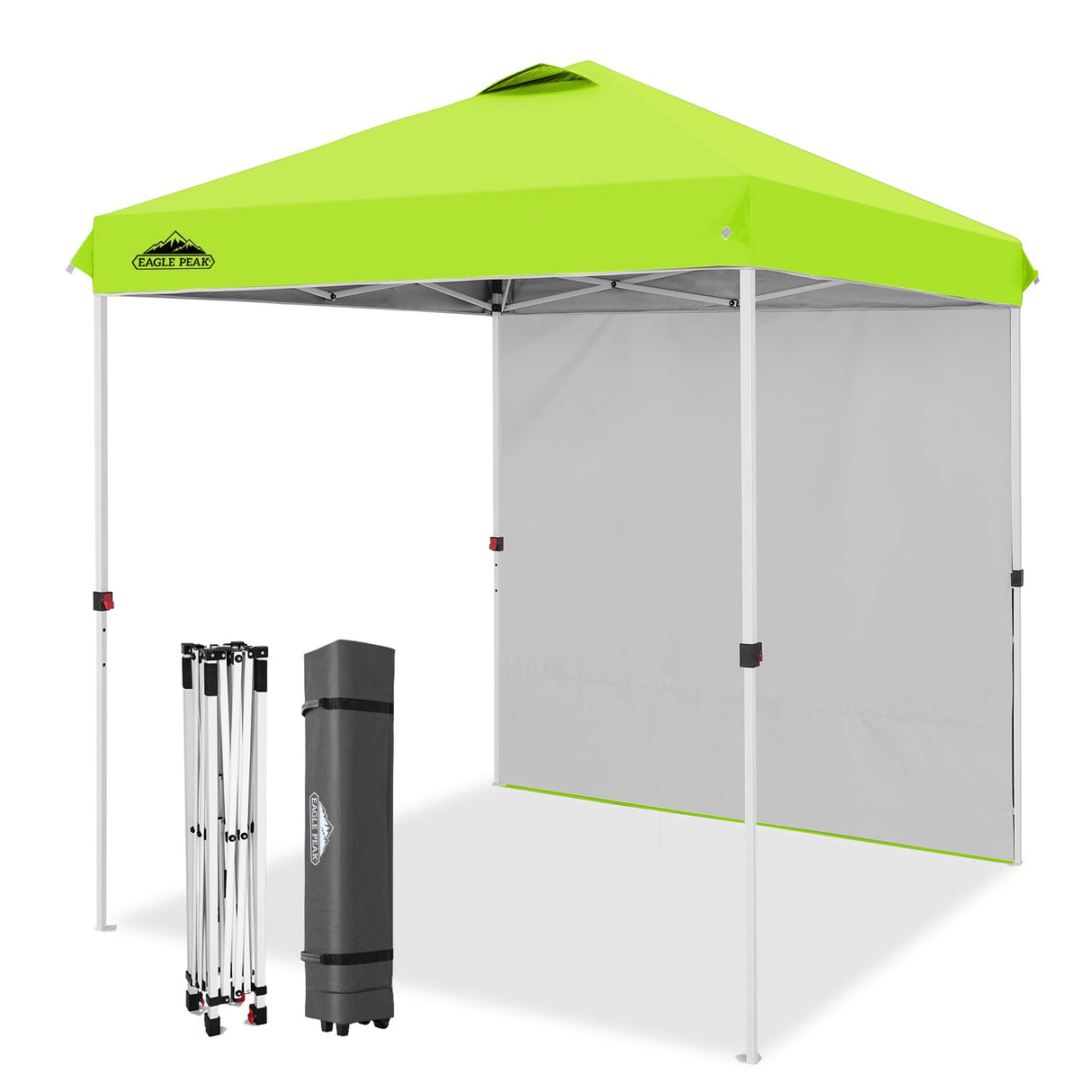 6.6x6.6 Pop Up Canopy Tent with Sidewall - Eagle Peak Custom Canopy Tent