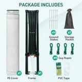 6x4 Easy Setup Small Pop Up Greenhouse - Eagle Peak®