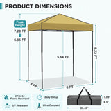 6x4 Instant Pop Up Canopy Tent - Eagle Peak®