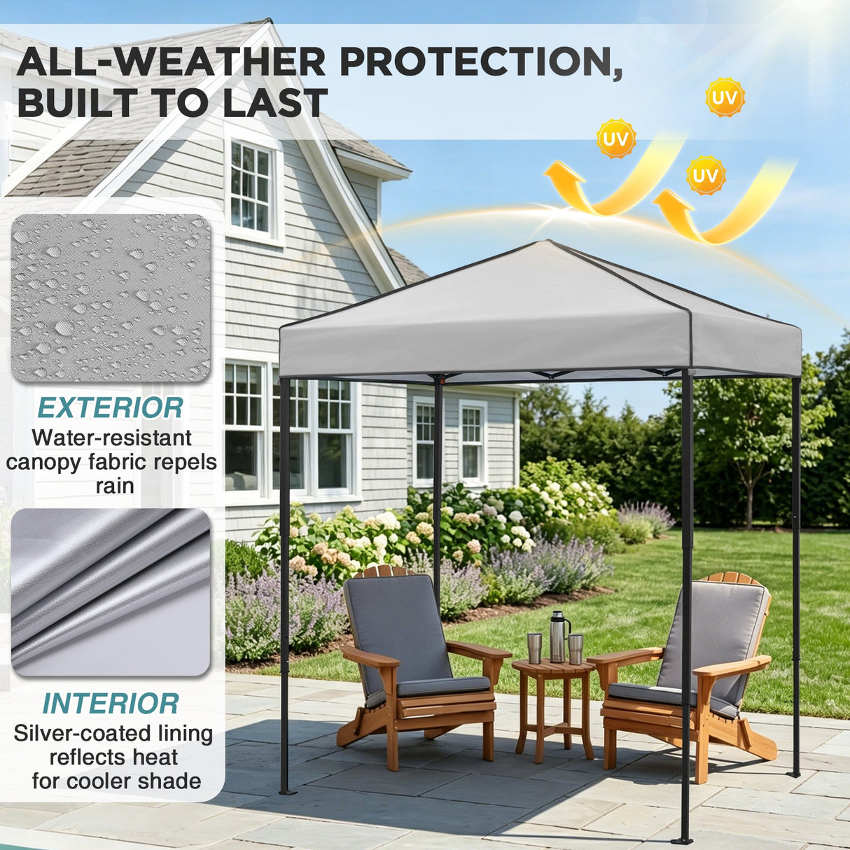 6x4 Instant Pop Up Canopy Tent - Eagle Peak®