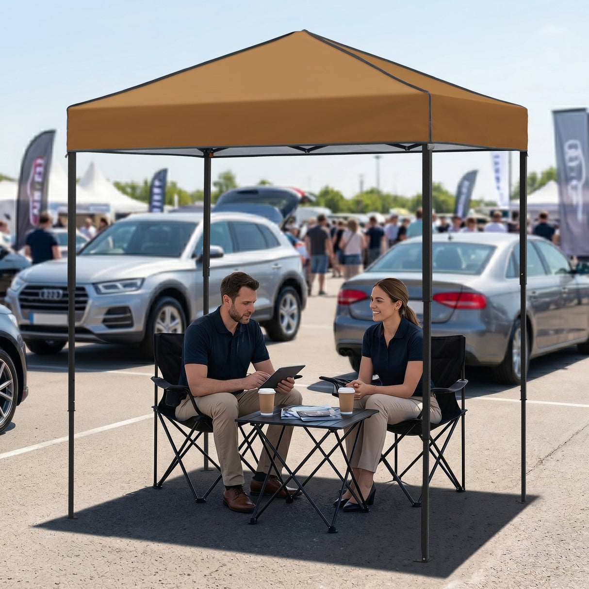 6x4 Instant Pop Up Canopy Tent - Eagle Peak®