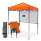 6x4 Instant Pop Up Canopy Tent with 1 Half Wall - Eagle Peak®