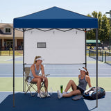 6x4 Instant Pop Up Canopy Tent with 1 Half Wall - Eagle Peak®