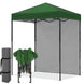6x4 Instant Pop Up Canopy Tent with 1 Side Wall Panel - Eagle Peak