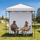 6x4 Instant Pop Up Canopy Tent with 1 Side Wall Panel - Eagle Peak®