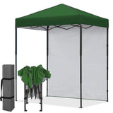 6x4 Instant Pop Up Canopy Tent with 1 Side Wall Panel - Eagle Peak®