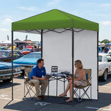 6x4 Instant Pop Up Canopy Tent with 1 Side Wall Panel - Eagle Peak®