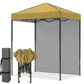 6x4 Instant Pop Up Canopy Tent with 1 Side Wall Panel - Eagle Peak