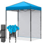 6x4 Instant Pop Up Canopy Tent with 1 Side Wall Panel - Eagle Peak®