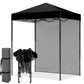 6x4 Instant Pop Up Canopy Tent with 1 Side Wall Panel - Eagle Peak