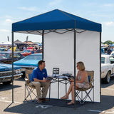 6x4 Instant Pop Up Canopy Tent with 1 Side Wall Panel - Eagle Peak®