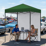 6x4 Instant Pop Up Canopy Tent with 1 Side Wall Panel - Eagle Peak®