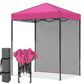 6x4 Instant Pop Up Canopy Tent with 1 Side Wall Panel - Eagle Peak