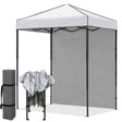 6x4 Instant Pop Up Canopy Tent with 1 Side Wall Panel - Eagle Peak