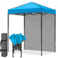 6x4 Instant Pop Up Canopy Tent with 1 Side Wall Panel - Eagle Peak