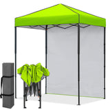 6x4 Instant Pop Up Canopy Tent with 1 Sidewall - Eagle Peak®