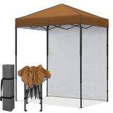 6x4 Instant Pop Up Canopy Tent with 1 Sidewall - Eagle Peak®