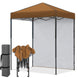 6x4 Instant Pop Up Canopy Tent with 1 Sidewall - Eagle Peak®