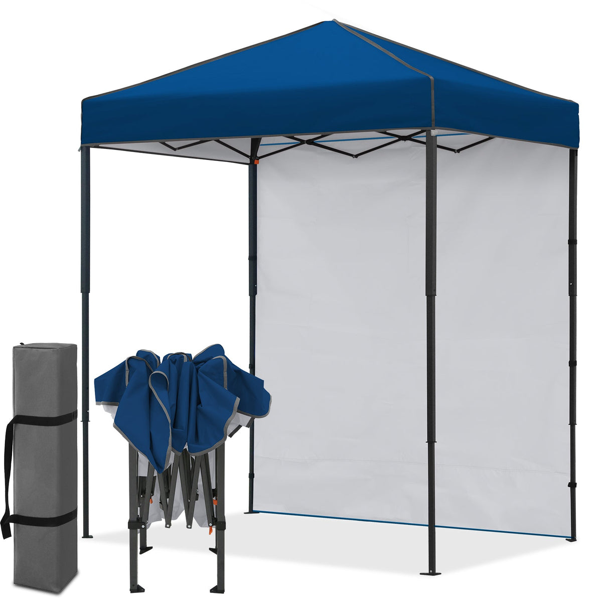 6x4 Instant Pop Up Canopy Tent with 1 Sidewall - Eagle Peak®