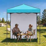 6x4 Instant Pop Up Canopy Tent with 1 Sidewall - Eagle Peak®