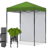 6x4 Instant Pop Up Canopy Tent with 1 Sidewall - Eagle Peak®