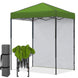 6x4 Instant Pop Up Canopy Tent with 1 Sidewall - Eagle Peak®