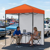 6x4 Instant Pop Up Canopy Tent with 1 Sidewall - Eagle Peak®