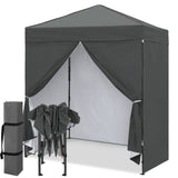 6x4 Instant Pop Up Canopy Tent with 4 Side Wall Panels - Eagle Peak®