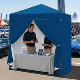 6x4 Instant Pop Up Canopy Tent with 4 Side Wall Panels - Eagle Peak®