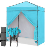 6x4 Instant Pop Up Canopy Tent with 4 Side Wall Panels - Eagle Peak®