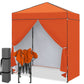 6x4 Instant Pop Up Canopy Tent with 4 Side Wall Panels - Eagle Peak®