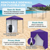 6x4 Instant Pop Up Canopy Tent with 4 Sidewalls - Eagle Peak®