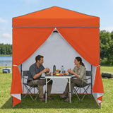 6x4 Instant Pop Up Canopy Tent with 4 Sidewalls - Eagle Peak®