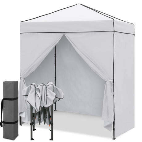 6x4 Instant Pop Up Canopy Tent with 4 Sidewalls - Eagle Peak®
