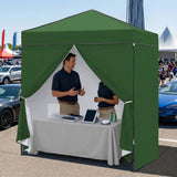 6x4 Instant Pop Up Canopy Tent with 4 Sidewalls - Eagle Peak®