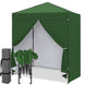6x4 Instant Pop Up Canopy Tent with 4 Sidewalls - Eagle Peak®