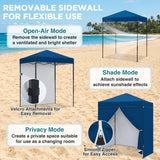 6x4 Instant Pop Up Canopy Tent with 4 Sidewalls - Eagle Peak®