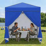 6x4 Instant Pop Up Canopy Tent with 4 Sidewalls - Eagle Peak®