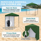 6x4 Instant Pop Up Canopy Tent with 4 Sidewalls - Eagle Peak®