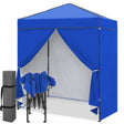 6x4 Instant Pop Up Canopy Tent with 4 Sidewalls - Eagle Peak®