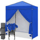 6x4 Instant Pop Up Canopy Tent with 4 Sidewalls - Eagle Peak®