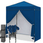 6x4 Instant Pop Up Canopy Tent with 4 Sidewalls - Eagle Peak®